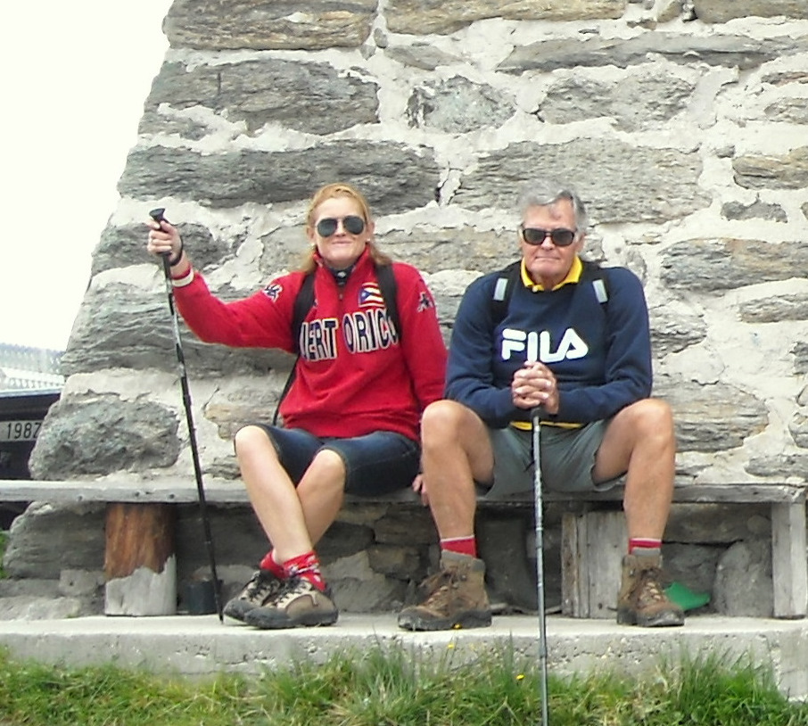 Monte Tognola mt. 2100 - il Direttivo in allenamento