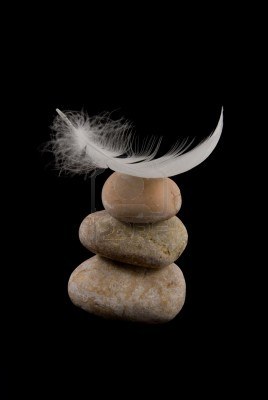 5900016-piume-di-cigno-bianco-sui-sassi-isolato-su-sfondo-nero